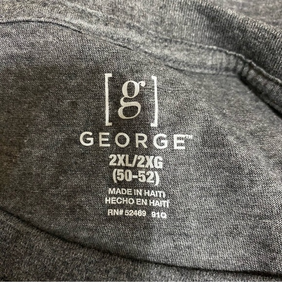 George “Secretly Hoping Chemo Will Give Me Super Powers” Men’s Gray Tee - Picture 4 of 6